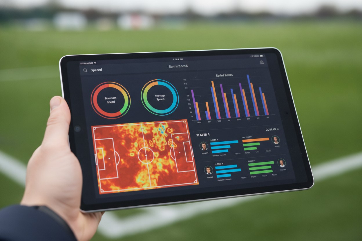 Tablet üzerinde performans analiz panosu